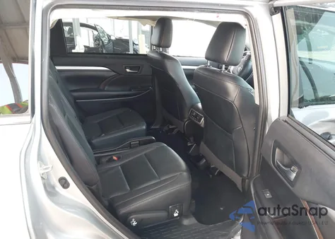 2019 Toyota Highlander Xle z USA, uszkodzony, nr VIN 5TDJZRFH7KS614958